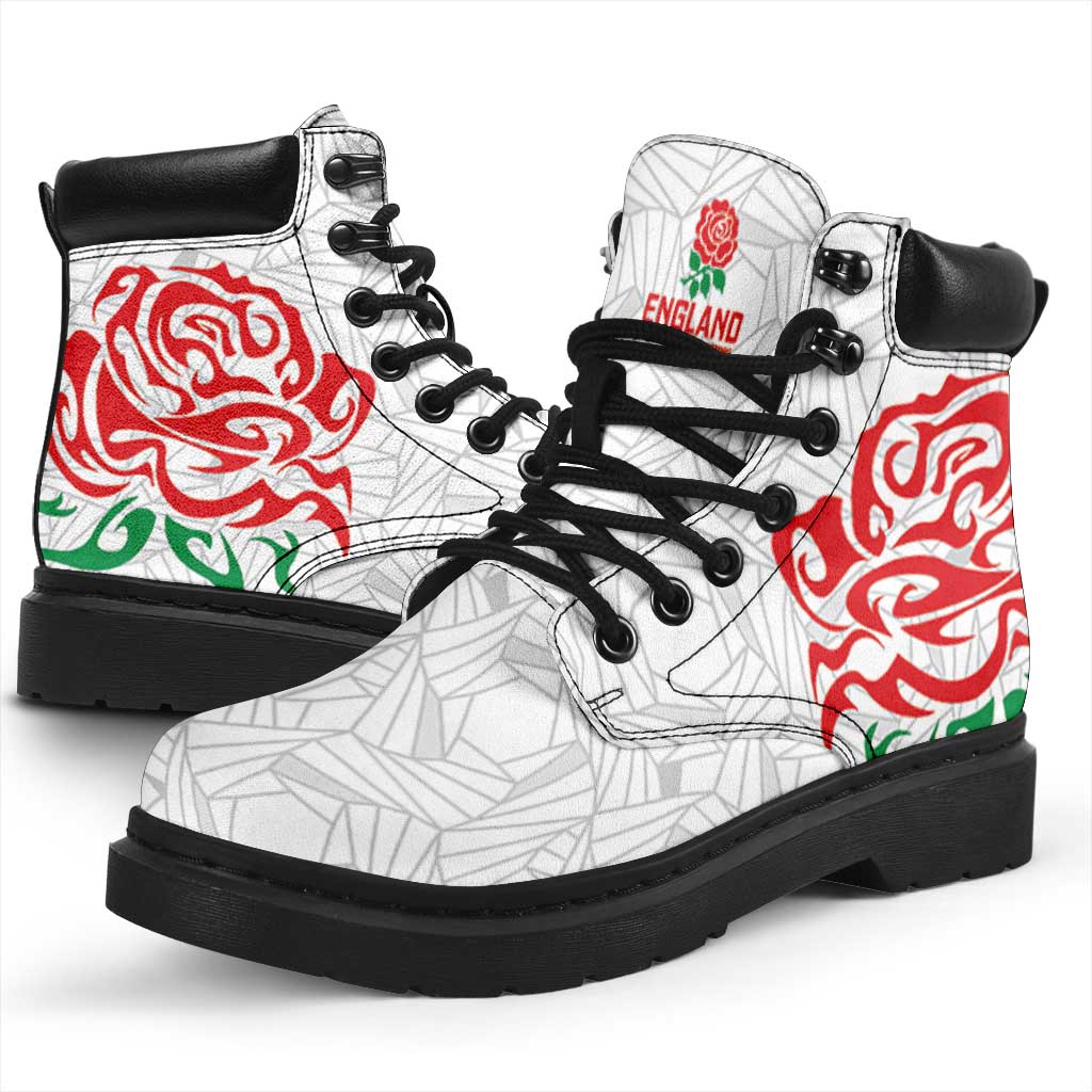 Women Rugby England All Season Boots Red Roses Energy Never Stops - Wonder Print Shop