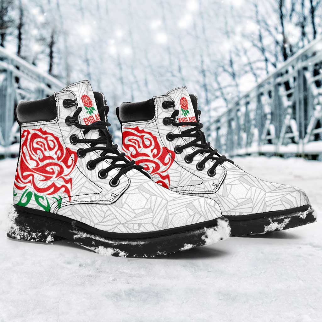 Women Rugby England All Season Boots Red Roses Energy Never Stops - Wonder Print Shop