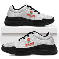 Women Rugby England Chunky Sneakers Red Roses Energy Never Stops - Wonder Print Shop