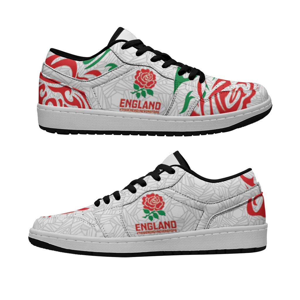 Women Rugby England Low Sneakers Red Roses Energy Never Stops LT9