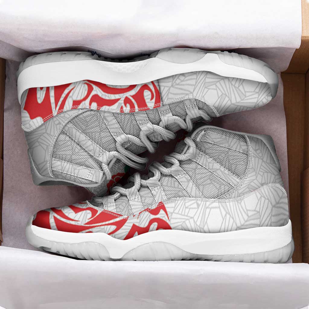 Women Rugby England Sneakers J11 Red Roses Energy Never Stops - Wonder Print Shop