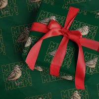 Woodcock Meep Wrapping Paper Roll Funny Nature Lover