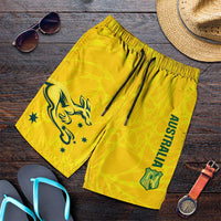 World Cricket Australia Shorts for Men Aussie! Aussie! Oi! Oi! Oi!