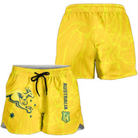 World Cricket Australia Shorts for Women Aussie! Aussie! Oi! Oi! Oi!