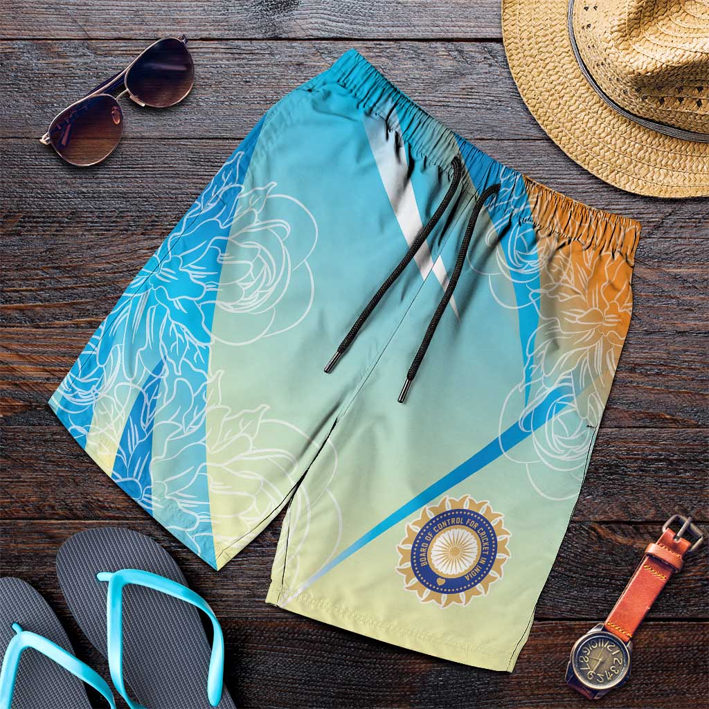 World Cricket India Shorts for Men Ashoka Chakra Jeetega Bhai Jeetega India Jeetega!