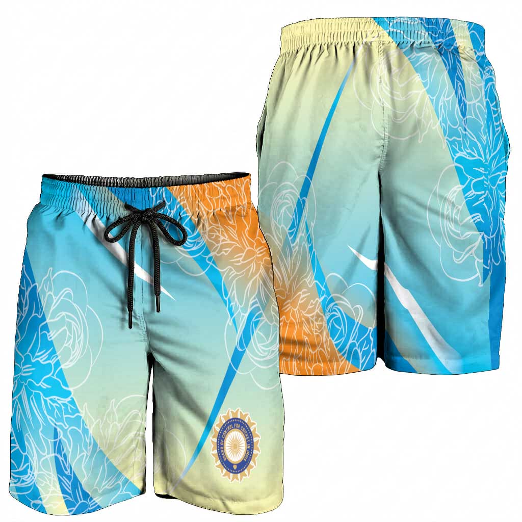 World Cricket India Shorts for Men Ashoka Chakra Jeetega Bhai Jeetega India Jeetega!