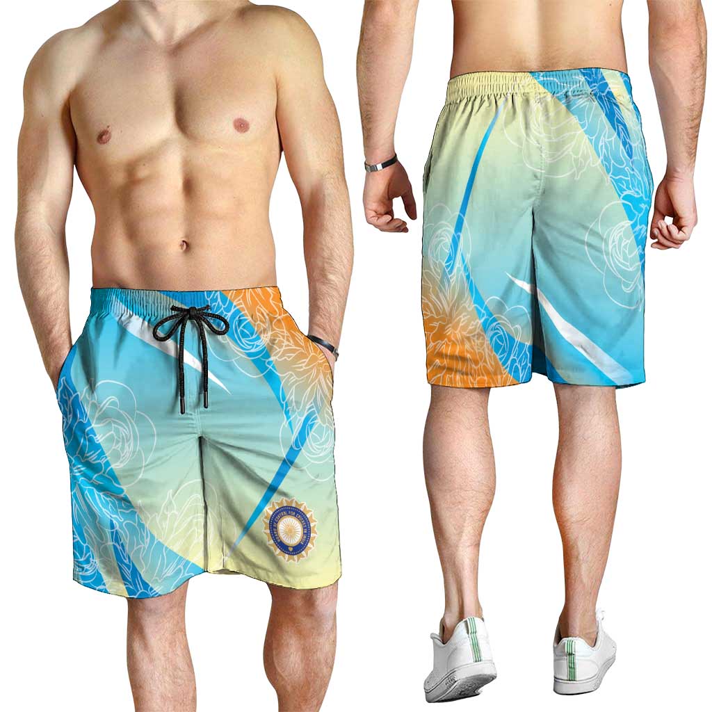World Cricket India Shorts for Men Ashoka Chakra Jeetega Bhai Jeetega India Jeetega!