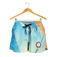 World Cricket India Shorts for Women Ashoka Chakra Jeetega Bhai Jeetega India Jeetega!