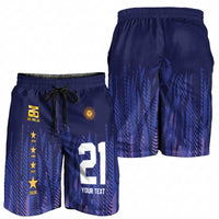 World Football 2026 Argentina Custom Shorts for Men Past Champions Future Legends Purple - Wonder Print Shop