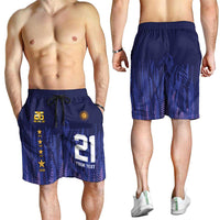 World Football 2026 Argentina Custom Shorts for Men Past Champions Future Legends Purple - Wonder Print Shop