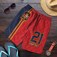 World Football 2026 Spain Custom Shorts for Men Vamos a Espana LT9