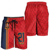 World Football 2026 Spain Custom Shorts for Men Vamos a Espana LT9