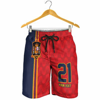 World Football 2026 Spain Custom Shorts for Men Vamos a Espana LT9