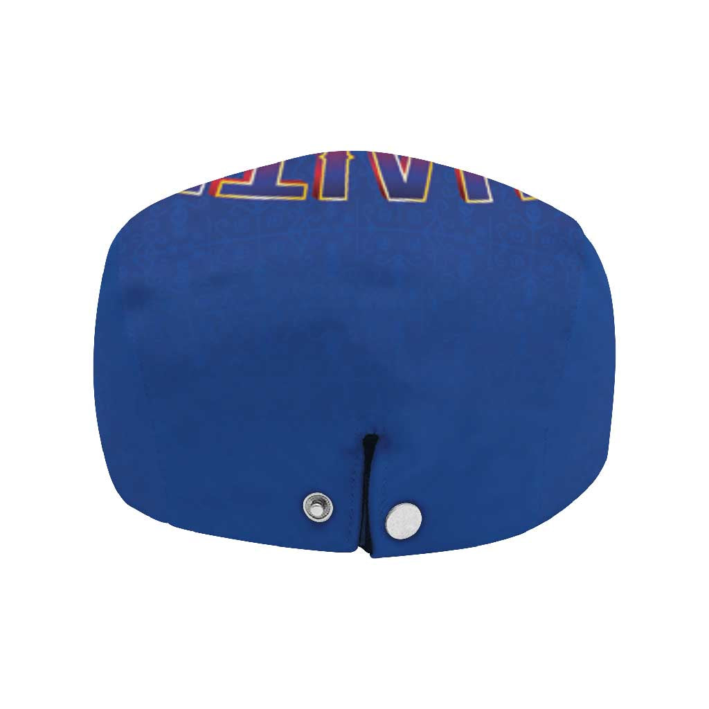 World Football Haiti 2026 Jeff Hat Haiti est de Retour Blue Voodoo Veve Spirits - Wonder Print Shop