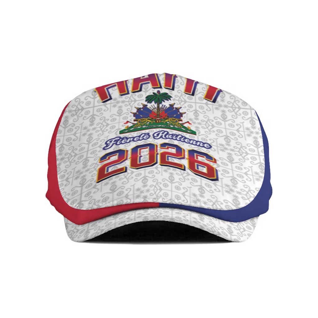 World Football Haiti 2026 Jeff Hat Haiti est de Retour White Voodoo Veve Spirits - Wonder Print Shop