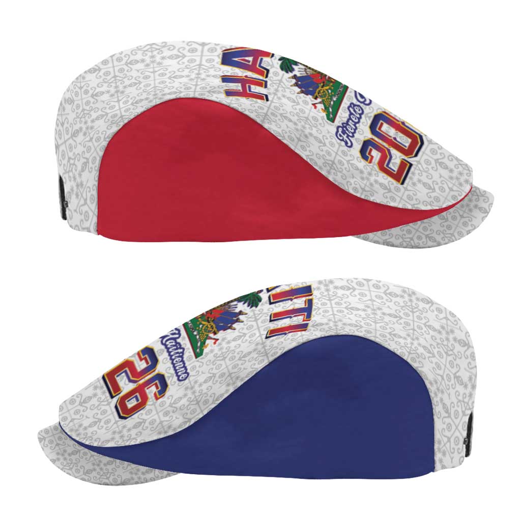 World Football Haiti 2026 Jeff Hat Haiti est de Retour White Voodoo Veve Spirits - Wonder Print Shop