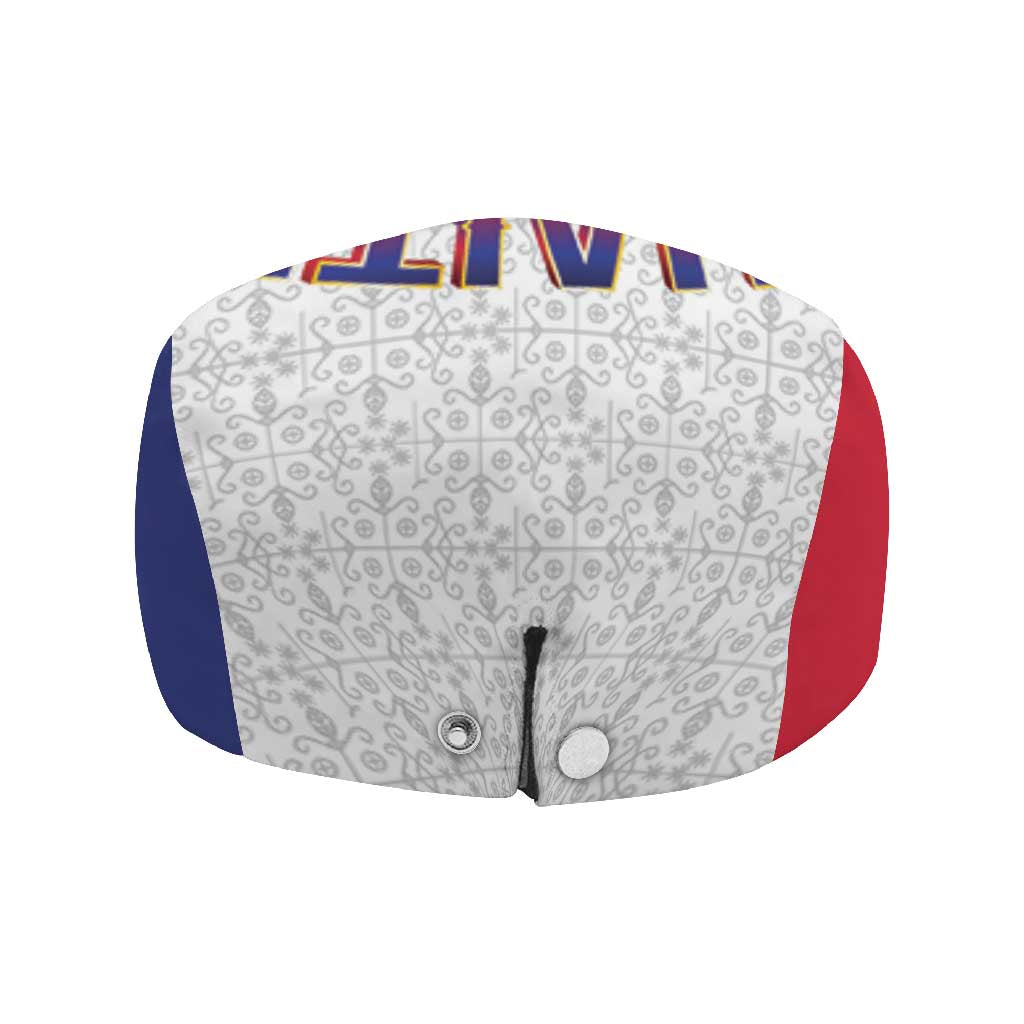 World Football Haiti 2026 Jeff Hat Haiti est de Retour White Voodoo Veve Spirits - Wonder Print Shop