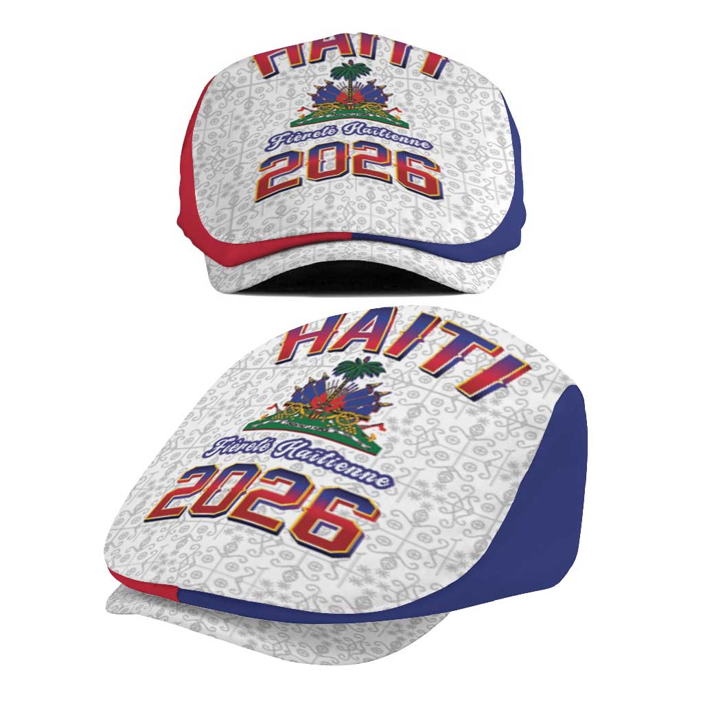 World Football Haiti 2026 Jeff Hat Haiti est de Retour White Voodoo Veve Spirits - Wonder Print Shop
