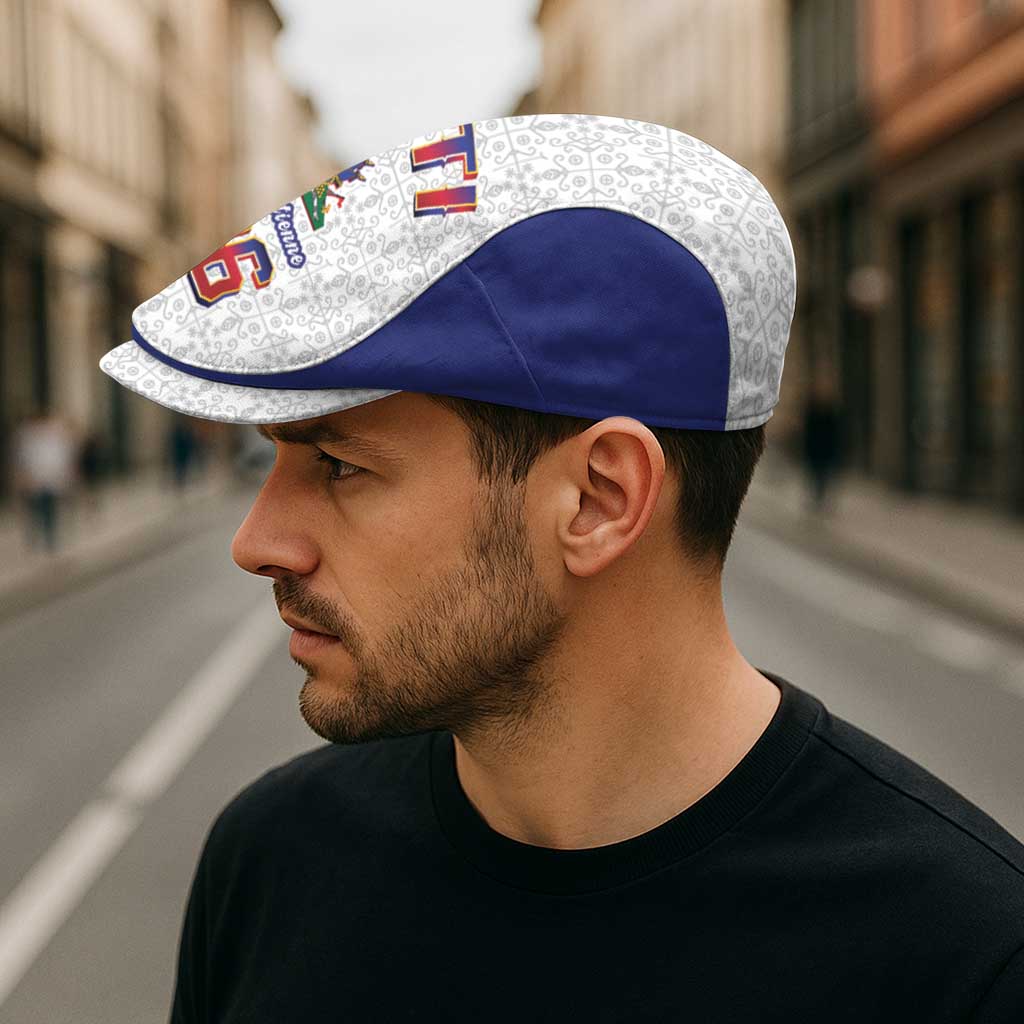 World Football Haiti 2026 Jeff Hat Haiti est de Retour White Voodoo Veve Spirits - Wonder Print Shop