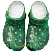 World Mental Health Awareness Month Clogs Shoes Warriors Brave Strong Galaxy Vibes - Wonder Print Shop