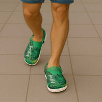 World Mental Health Awareness Month Clogs Shoes Warriors Brave Strong Galaxy Vibes - Wonder Print Shop