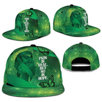 World Mental Health Awareness Month Snapback Cap Warriors Brave Strong Galaxy Vibes - Wonder Print Shop