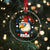 WTF Is A Kilometer Bruh Crystal Glass Ornament Funny Patriotic American Bald Eagle - Wonder Print Shop