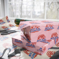 WTF Is A Kilometer Funny American Bald Eagle Wrapping Paper Roll Patriotic 4th of July Humor