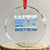 WTF Where's The Fish Crystal Glass Ornament Funny Fishing Gifts Fathers Day - Wonder Print Shop