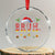 Xmas Bruh Crystal Glass Ornament Red Plaid Retro Xmas Pajamas Matching - Wonder Print Shop