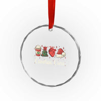 Xmas Cardiac Nurse Crystal Glass Ornament Cardiac Crew Anatomical Xmas Heart Anatomy Tree Bow TS10