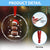 Xmas Football Crystal Glass Ornament Rugby Snowman Xmas Festive Holiday Sports - Wonder Print Shop