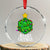 Xmas Gamer Crystal Glass Ornament Merry Critmas D20 RPG Gaming Xmas Tree - Wonder Print Shop