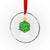Xmas Gamer Crystal Glass Ornament Merry Critmas D20 RPG Gaming Xmas Tree - Wonder Print Shop
