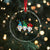 Xmas Gnomies Crystal Glass Ornament It's Fine I'm Fine Everything Is Fine - Wonder Print Shop