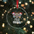 Xmas Mexico Feliz Navidad Crystal Glass Ornament Mexican Sugar Skulls Reindeer Santa - Wonder Print Shop