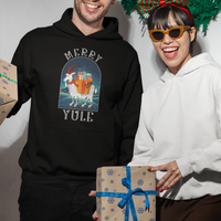 Yule Goat Jul Nordic Yuletide Merry Christmas Hoodie - Wonder Print Shop