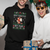 Best Christmas By Par Santa Claus Golfer Xmas Golf Hoodie - Wonder Print Shop