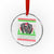 Xmas Mothman Crystal Glass Ornament Believe Cryptmas Cryptid Monster Point Pleasant - Wonder Print Shop