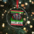 Xmas Mothman Crystal Glass Ornament Believe Cryptmas Cryptid Monster Point Pleasant - Wonder Print Shop