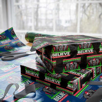 Xmas Mothman Wrapping Paper Roll Believe Cryptmas Cryptid Monster Point Pleasant