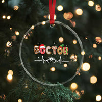 Xmas Optometry Crystal Glass Ornament Ophthalmologist Optometrist Eye Doctor Nurse Gift TS10