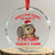 Xmas Squirrel Crystal Glass Ornament It's A Funny Squeaky Sound Xmas Things - Wonder Print Shop