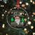 Xmas Teacher Crystal Glass Ornament Be Nice To The Teacher Santa Is Watching - Wonder Print Shop