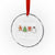 Xmas Tech Support Crystal Glass Ornament Here To Delete Cookies IT Xmas - Wonder Print Shop
