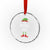 Xmas The Nana Elf Crystal Glass Ornament Funny Grandma Xmas Family Matching - Wonder Print Shop