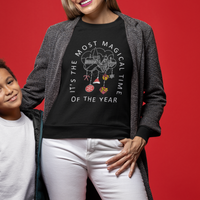 Christmas Sweatshirt It's The Most Magical Time Of The Year Dream Castle - Wonder Print Shop