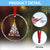 Xmas Tree Crystal Glass Ornament Red Plaid Daughter - Wonder Print Shop