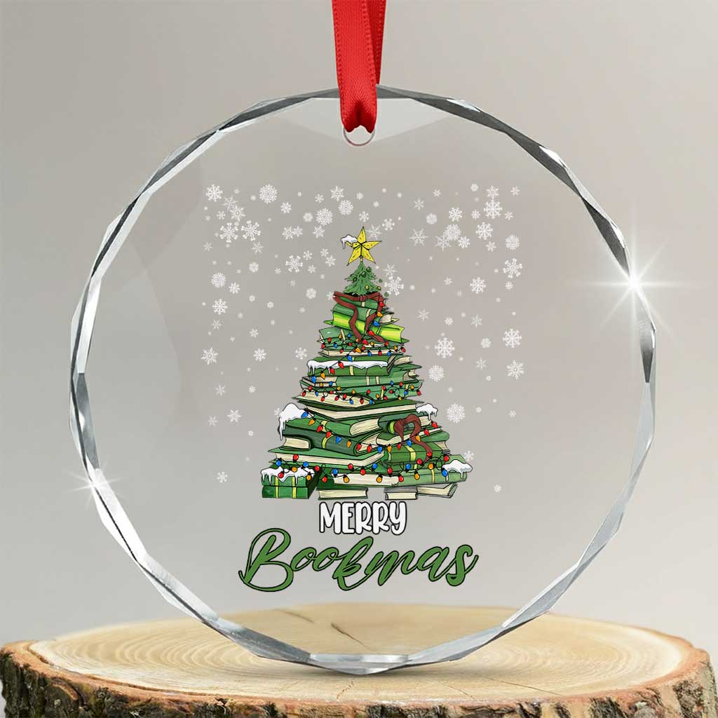Xmsa Reading Lover Crystal Glass Ornament Read More Books Funny Christmas Teacher Student Book Lovers - Wonder Print Shop