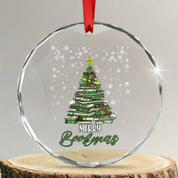 Xmsa Reading Lover Crystal Glass Ornament Read More Books Funny Christmas Teacher Student Book Lovers - Wonder Print Shop